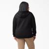 imageDickies Womens Size Plus Heavyweight FullZip HoodieKnit Black