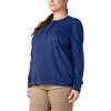 imageDickies Womens Size Plus Heavyweight HenleyBlue