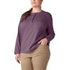 imageDickies Womens Size Plus Heavyweight HenleyGreen