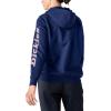 imageDickies Womens Water Repellent Sleeve Logo HoodieBlue