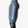 imageDickies Womens Water Repellent Sleeve Logo HoodieCoronet Blue