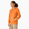 imageDickies Womens Water Repellent Sleeve Logo HoodieOrange