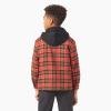 imageDickies boys Flannel Shirt JacketRed