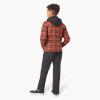 imageDickies boys Flannel Shirt JacketRed