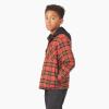 imageDickies boys Flannel Shirt JacketRed
