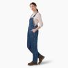 imageDickies womens Double Front Bib OverallDark Stonewashed Denim