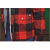 imageDickies womens Flannel Sherpa Lined Chore CoatEnglish RedBlack Buffalo Plaid