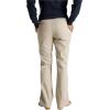 imageDickies womens Flat Front Stretch Twill Pant Slim Fit BootcutDesert Sand V1