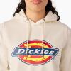 imageDickies womens Heavyweight Logo Fleece PulloverAntique White