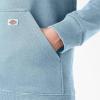 imageDickies womens Heavyweight Wordmark Fleece PulloverClear Blue