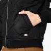 imageDickies womens Quilted Bomber JacketBlack