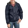 imageBig Kids Fleece Lined Hooded JacketDark Navy V1