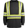imageDICKIES Workwear HighVisibility Long Sleeve TShirt 2XL Black