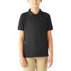 imageDickies Boys 820 Short Sleeve Pique PoloBlack
