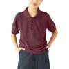 imageDickies Boys 820 Short Sleeve Pique PoloBurgundy