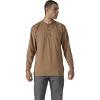 imageDickies Mens BigTall LongSleeve Heavyweight HenleyBrown Duck Single Dye Heather