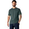 imageDickies Mens Heavyweight Heathered Short Sleeve Pocket TShirtGreen
