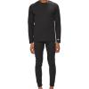 imageDickies Mens Long Johns Thermal Underwear Set 2 Piece Cold Weather Base Layer Set for MenBlack