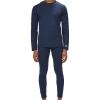imageDickies Mens Long Johns Thermal Underwear Set 2 Piece Cold Weather Base Layer Set for MenNavy