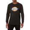 imageDickies Mens Long Sleeve Regular Fit Logo TeeBlack V1