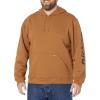 imageDickies Mens Wordmark DWR Pullover FleeceBrown Duck