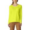 imageDickies Womens Long Sleeve Cooling Tempiq Performance TShirtBright Yellow V1