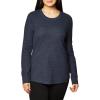 imageDickies Womens Long Sleeve Crew Neck Thermal ShirtInk Navy Single Dye