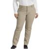 imageDickies Womens Perfect Shape Bootcut Twill Pant  PlusRinsed Oxford Stone