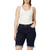 imageDickies Womens Perfect Shape Denim Bermuda ShortsStonewashed Indigo Blue