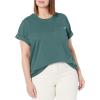 imageDickies Womens Plus Short Sleeve Heavyweight TShirtLincoln Green