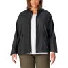 imageDickies Womens Plus Size Performance Hooded Rain JacketBlack