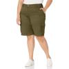 imageDickies Womens Plus Sized Stretch Cargo 11 Relaxed ShortGrape Leaf V1