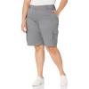 imageDickies Womens Plus Sized Stretch Cargo 11 Relaxed ShortGraphite