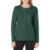 imageDickies Womens Size Plus Heavyweight HenleyForest Heather