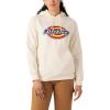 imageDickies womens Heavyweight Logo Fleece PulloverAntique White
