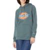 imageDickies womens Heavyweight Logo Fleece PulloverLincoln Green