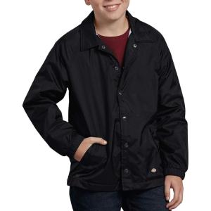 imageDickies Boys Big Snap Front Nylon JacketBlack