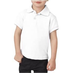 imageDickies Boys Short Sleeve PoloWhite