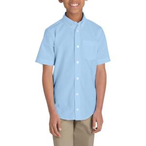 imageDickies Kids Boys 820 Short Sleeve Oxford ShirtLight Blue