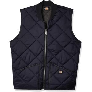 imageDickies Mens Big Diamond Quilted Nylon VestDark Navy