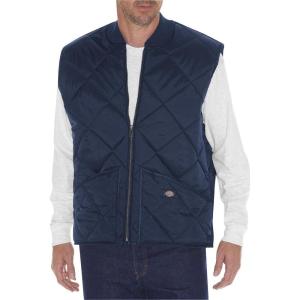 imageDickies Mens Big Diamond Quilted Nylon VestDark Navy V1