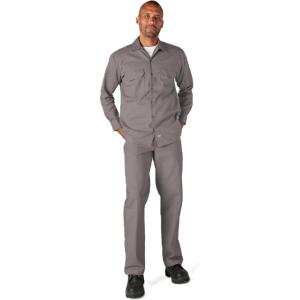 imageDickies Mens Long Sleeve Flex Twill Work ShirtSilver