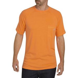 imageDickies Mens Short Sleeve Performance Cooling TeeBright Orange V1