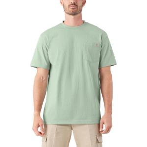 imageDickies Mens Short Sleeve Pocket TShirtIceberg Green