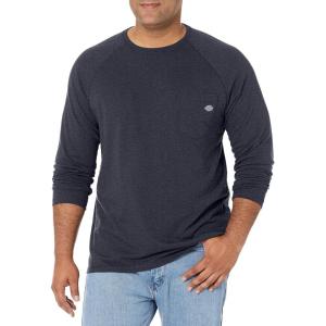 imageDickies Mens Tempiq Performance Cooling Long Sleeve TShirtDark Navy Heather V1