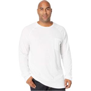 imageDickies Mens Tempiq Performance Cooling Long Sleeve TShirtWhite V1