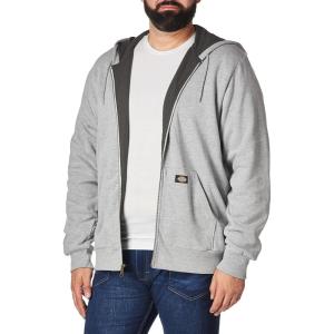 imageDickies Mens ThermalLined Fleece HoodieAsh Gray