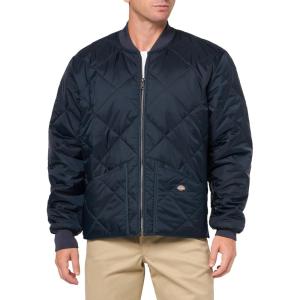 imageDickies Mens Water Resistant Diamond Quilted Nylon JacketDark Navy