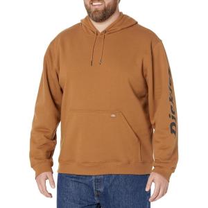imageDickies Mens Wordmark DWR Pullover FleeceBrown Duck