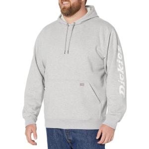 imageDickies Mens Wordmark DWR Pullover FleeceHeather Gray